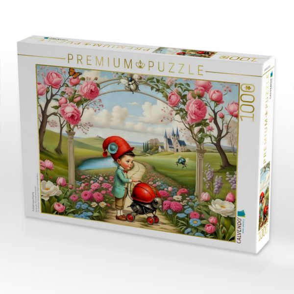 Produktbild: CALVENDO Puzzle Fr&uuml;hjahrsspaziergang | 1000 Teile Lege-Gr&ouml;&szlig;e 64x48cm Foto-Puzzle f&uuml;r gl&uuml;ckliche Stunden