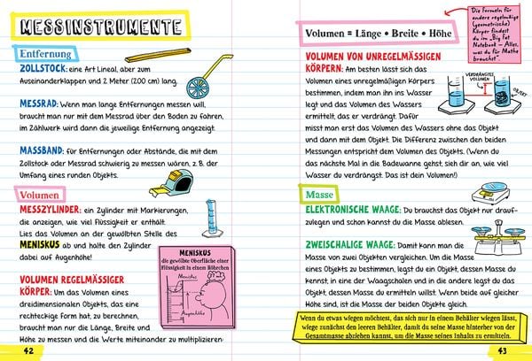Produktbild: Big Fat Notebook - Alles, was du f&uuml;r Physik, Chemie und Bio brauchst - Das geballte Wissen von der 5. bis zur 9. Klasse. Mit Bonuswissen: Erdkunde