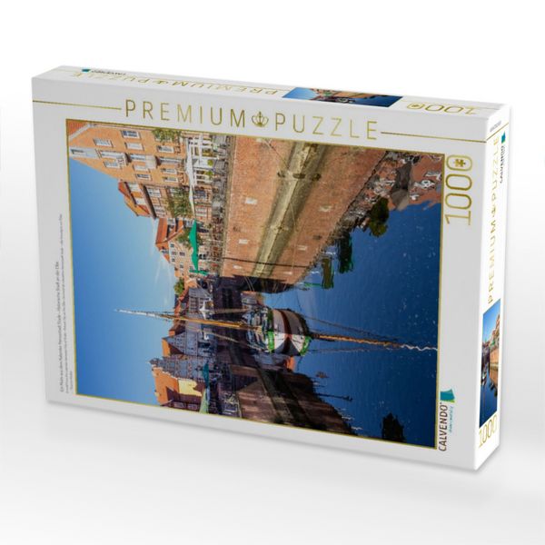 Produktbild: CALVENDO Puzzle Ein Motiv aus dem Kalender Hansestadt Stade - Historische Stadt an der Elbe | 1000 Teile Lege-Gr&ouml;&szlig;e 64x48cm Foto-Puzzle f&uuml;r gl&uuml;ckliche Stunden