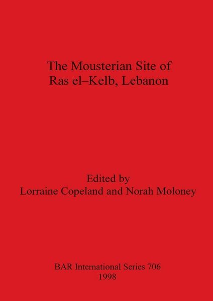 Produktbild: Mousterian Site of Ras El-Kelb, Lebanon