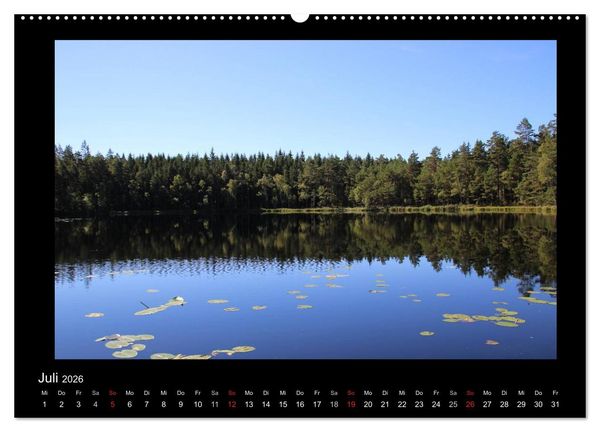 Produktbild: Schweden 2026 (Wandkalender 2026 DIN A2 quer), CALVENDO Monatskalender