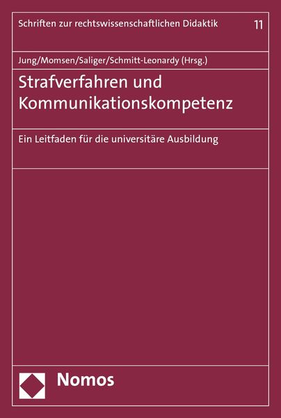 Produktbild: Strafverfahren und Kommunikationskompetenz