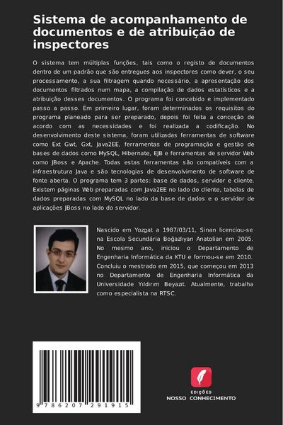 Produktbild: Sistema de acompanhamento de documentos e de atribui&ccedil;&atilde;o de inspectores