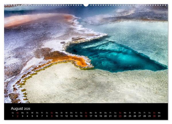 Produktbild: Traumziele in den USA. Der Yellowstone National Park (hochwertiger Premium Wandkalender 2026 DIN A2 quer), Kunstdruck in Hochglanz