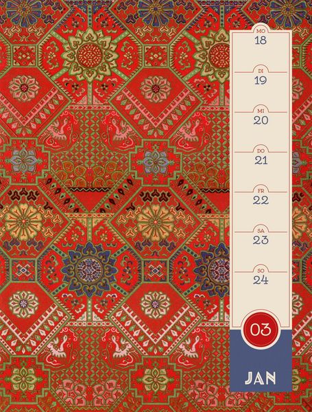 Produktbild: Patterns Wochenplaner Kalender 2027