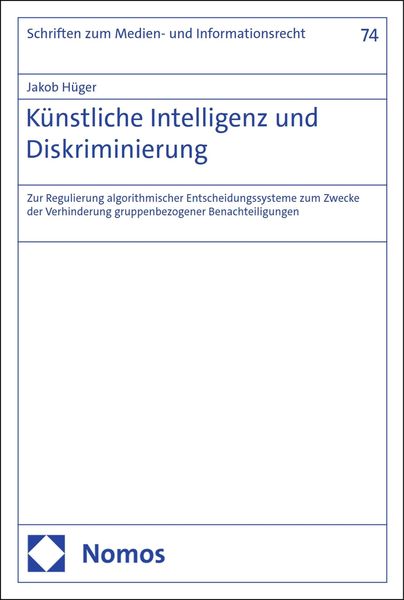 Produktbild: K&uuml;nstliche Intelligenz und Diskriminierung