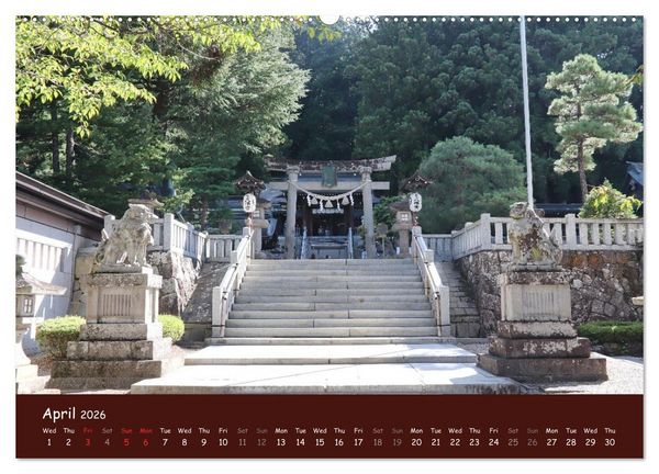 Produktbild: Japan - modern and traditional (High Quality Premium Wall Calendar 2026 DIN A2 landscape),CALVENDO 12 Month Wall Calendar