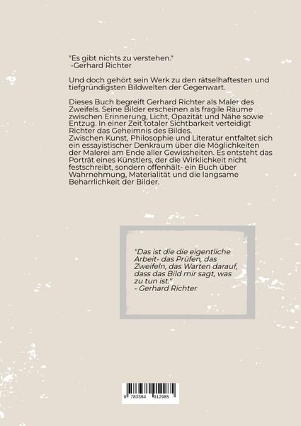 Produktbild: Gerhard Richter und der Tanz der Makrelen