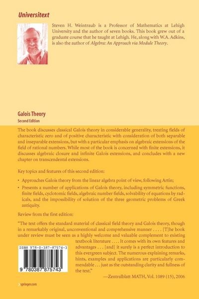 Produktbild: Galois Theory