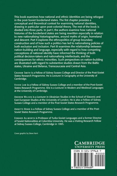Produktbild: Nation-Building in the Post-Soviet Borderlands