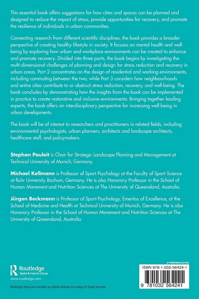 Produktbild: Creating Urban and Workplace Environments for Recovery and Well-being