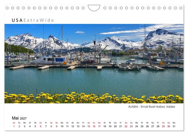 Produktbild: Entdeckungsreise durch ALASKA (Wandkalender 2027 DIN A4 quer), CALVENDO Monatskalender