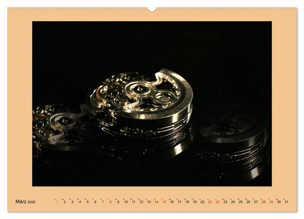 Produktbild: Uhr-Werk-Kunst (hochwertiger Premium Wandkalender 2026 DIN A2 quer), Kunstdruck in Hochglanz
