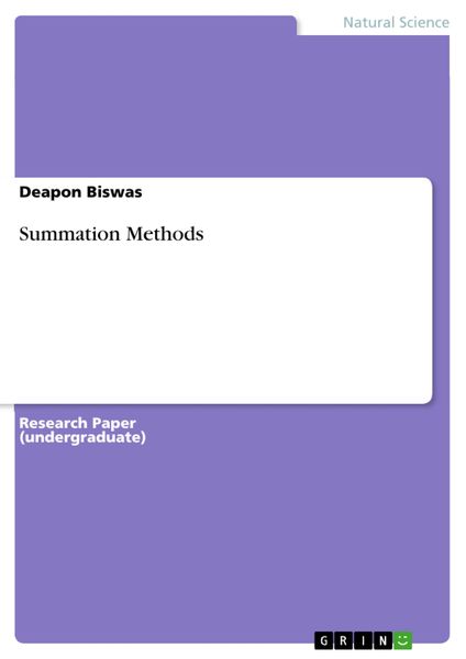 Produktbild: Summation Methods