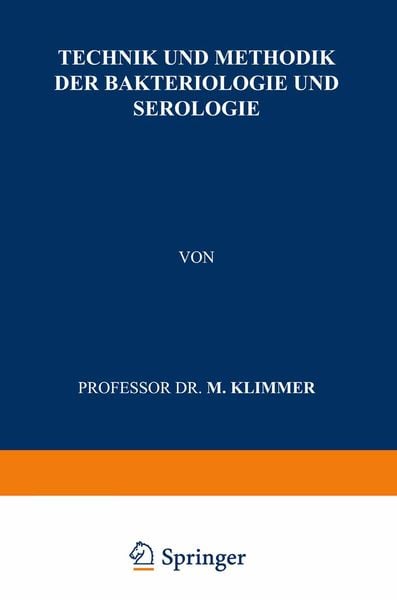 Produktbild: Technik und Methodik der Bakteriologie und Serologie