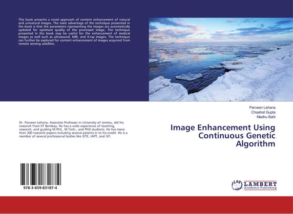 Produktbild: Image Enhancement Using Continuous Genetic Algorithm