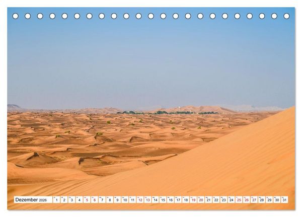 Produktbild: Wundervolles Dubai (Tischkalender 2026 DIN A5 quer), CALVENDO Monatskalender