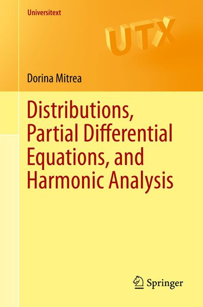Produktbild: Distributions, Partial Differential Equations, and Harmonic Analysis