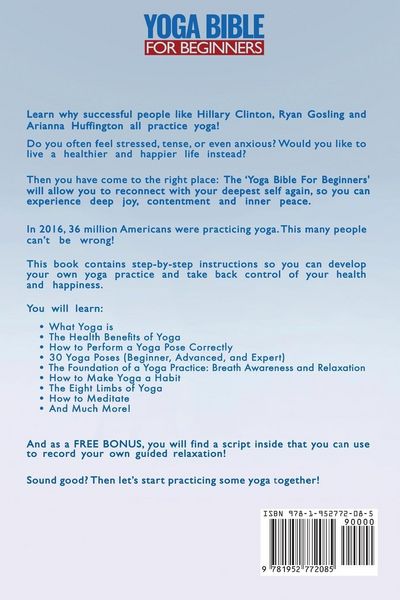 Produktbild: Yoga Bible For Beginners