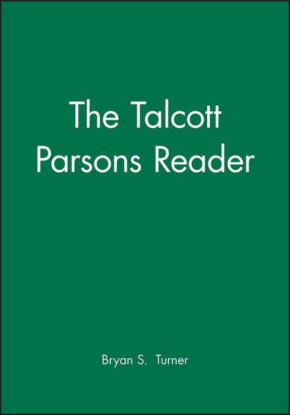 Produktbild: The Talcott Parsons Reader
