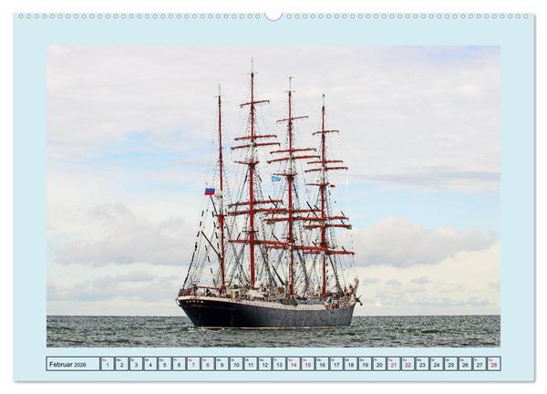 Produktbild: Segelschulschiffe aus aller Welt (hochwertiger Premium Wandkalender 2026 DIN A2 quer), Kunstdruck in Hochglanz