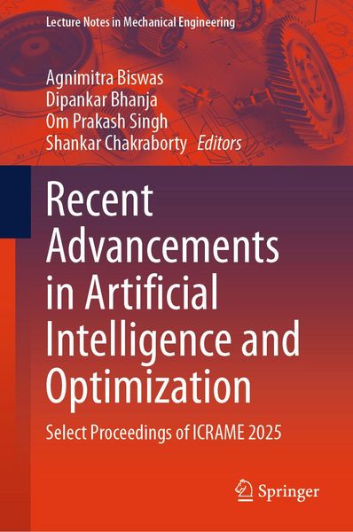 Produktbild: Recent Advancements in Artificial Intelligence and Optimization