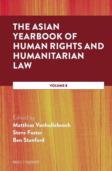 Produktbild: The Asian Yearbook of Human Rights and Humanitarian Law