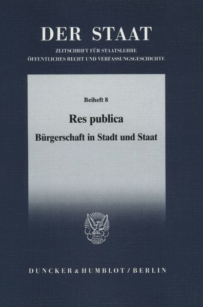 Produktbild: Res publica.