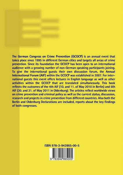 Produktbild: International Perspectives of Crime Prevention 4