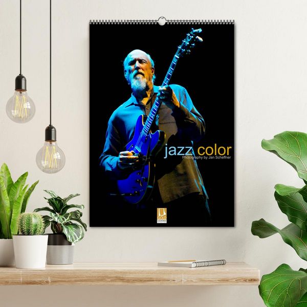 Produktbild: jazz color (Wandkalender 2026 DIN A2 hoch), CALVENDO Monatskalender