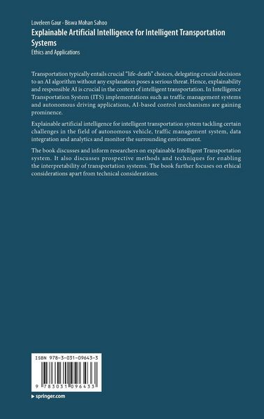 Produktbild: Explainable Artificial Intelligence for Intelligent Transportation Systems