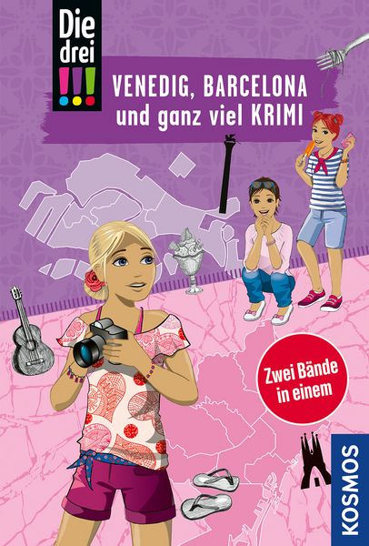 Produktbild: Die drei !!!, Venedig, Barcelona und ganz viel Krimi