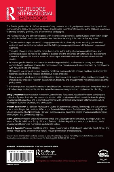 Produktbild: The Routledge Handbook of Environmental History