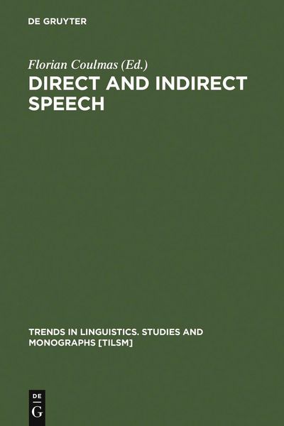 Produktbild: Direct and Indirect Speech