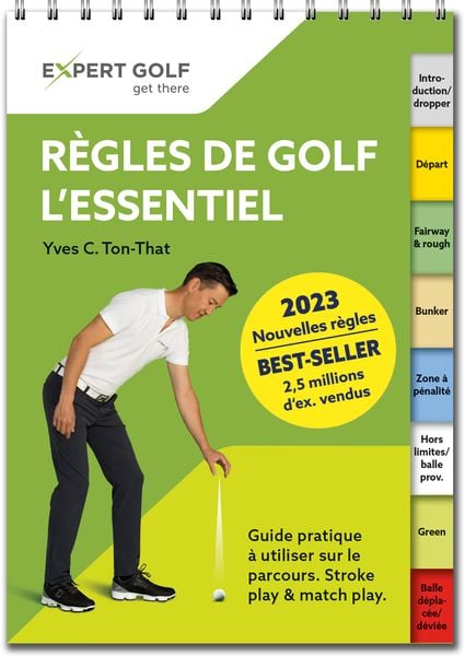 Produktbild: R&egrave;gles de golf, l&rsquo;essentiel 2023-2027