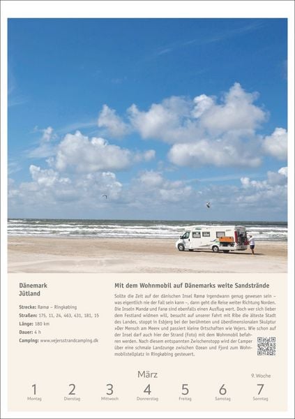 Produktbild: Campinglust Wochen-Kulturkalender 2027 - 53 unvergessliche Touren