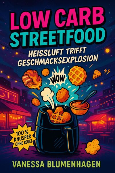Produktbild: Low Carb Streetfood - Hei&szlig;luft trifft Geschmacksexplosion