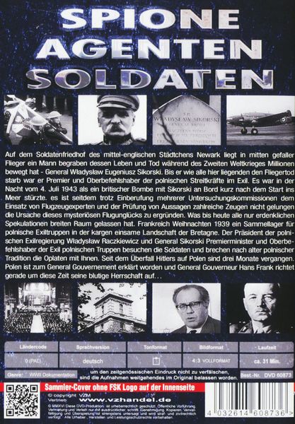 Produktbild: Spione, Agenten, Soldaten - Folge 24: AL S23 Abgest&uuml;rzt - Der mysteri&ouml;se Tod des General Silkorski