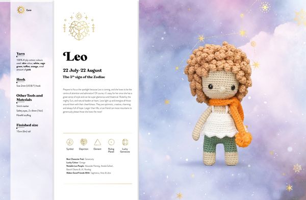 Produktbild: Crochet Zodiac Dolls