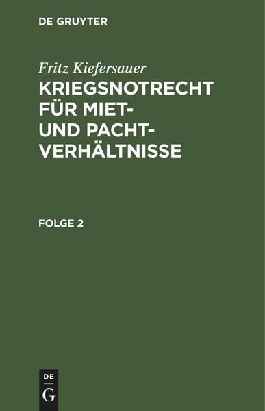 Produktbild: Stand vom 1. Februar 1941