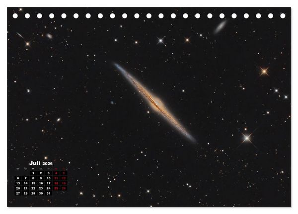 Produktbild: Inseln aus Licht (Tischkalender 2026 DIN A5 quer), CALVENDO Monatskalender