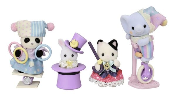 Produktbild: Sylvanian Families 5844 - 40. Jubil&auml;um: Dream Showtime Babies, Figurenset