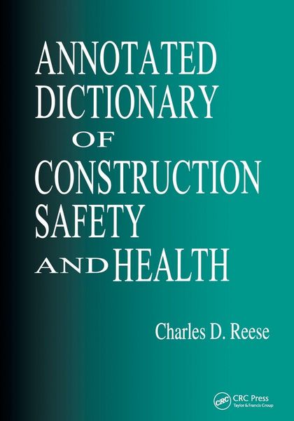 Produktbild: Annotated Dictionary of Construction Safety and Health