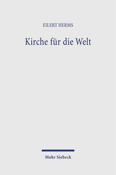 Produktbild: Kirche f&uuml;r die Welt