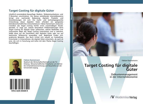 Produktbild: Target Costing f&uuml;r digitale G&uuml;ter