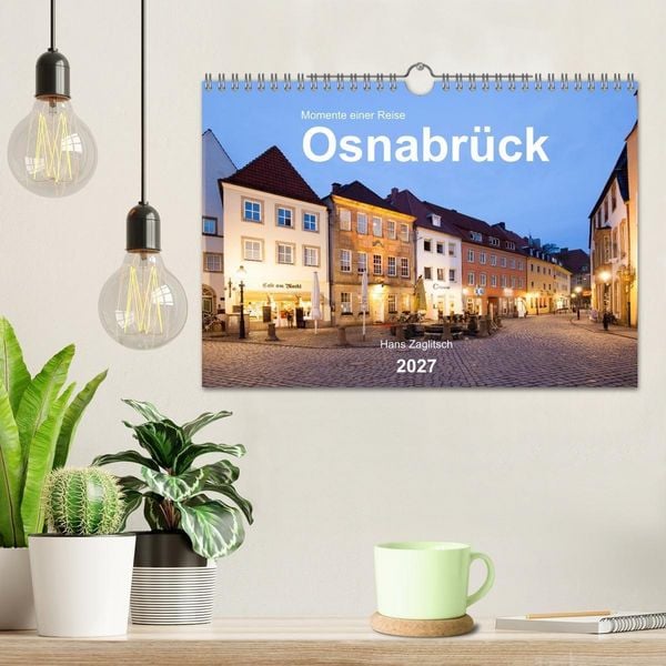 Produktbild: Osnabr&uuml;ck - Momente einer Reise (Wandkalender 2027 DIN A4 quer), CALVENDO Monatskalender