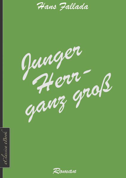 Produktbild: Junger Herr - ganz gro&szlig;