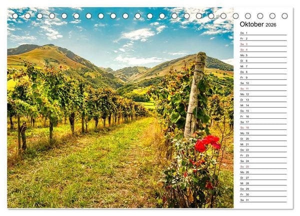 Produktbild: Wilde Pyren&auml;en (Tischkalender 2026 DIN A5 quer), CALVENDO Monatskalender