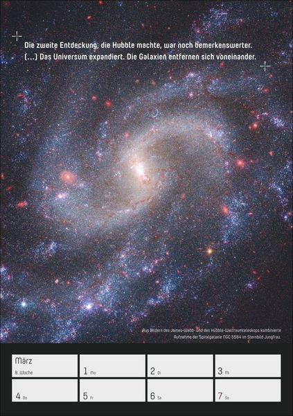Produktbild: Stephen Hawking - Universum Wochenplaner 2027 - 53 faszinierende Bilder und Zitate