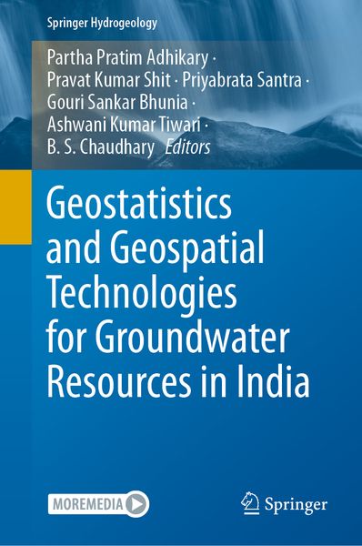 Produktbild: Geostatistics and Geospatial Technologies for Groundwater Resources in India